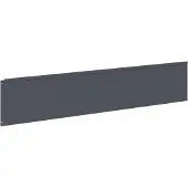 vidaXL Gazonrand 20 st 100 x 22 cm Staal Antraciet