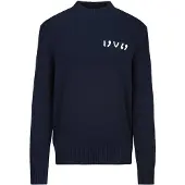 19V69 Italia Trui 'Anteo' donkerblauw