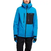 Quiksilver - Ski jassen - Sycamore 20K Jacket Seaport voor Unisex - Maat XL - Blauw