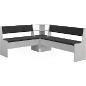 Vicco Hoekbankgroep Roman Wit 150.1 x 180.1 cm, Model 63027