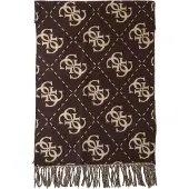 GUESS Sjaal 'BOSTON' chocoladebruin / cappuccino