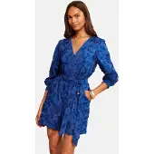 Love & roses Jumpsuit royal blue/koningsblauw / ultramarine blauw