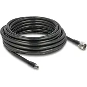 DeLOCK N (m) - RP-SMA (m) kabel - CFD400/LLC400 - 50 Ohm / zwart - 10 meter