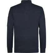 Petrol Industries - Heren Gebreide half-zip sweater stonefield - Blauw