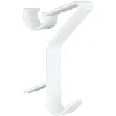Wenko FLEXI badkamerbeugels voor radiatoren, set van 3 kunststof kleerhangers -