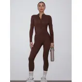 Estro Jumpsuit '6649' donkerbruin