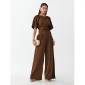 Willa Jumpsuit 'Penny' bruin