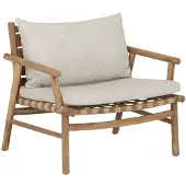 MUST Living Fauteuil Yoko Teakhout - 66x77 cm