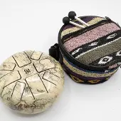 Ancient Wisdom Low Med Hapi Drum Atlas- 14x7cm