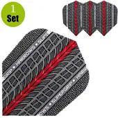 Harrows Supergrip Red - Dart Flights