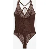 Bonprix Stringbody zonder beugels met elegante borduursels maat 40/42 (M)
