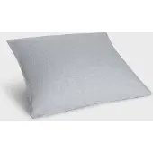 Yumeko Kussensloop Gewassen Linnen 65x65 Blauw - Eco, Bio & Fairtrade