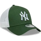 New Era Pet 'LEAGUE ESS NEYYAN' donkergroen / wit