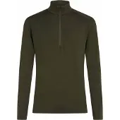 Icebreaker Merinos 260 Oasis Baselayer met halve rits, groen, heren || Maat: XL