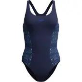 Speedo - Women's Placement Muscleback - Badpak 36, blauw