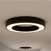 Arcchio Plafondlamp , Sharelyn, dimbare, Zwart, Keuken, Aluminium, Modern