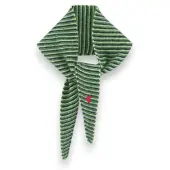 Bellerose Dames Sjaal Dusol met groene strepen (OSFA), Casual, Wol BW262016 K1791S