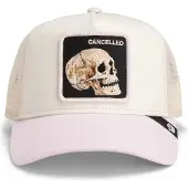 GOORIN BROS. Pet 'Gorra goorin bros beige/rosa calavera the cancelled skull trucker cap' beige