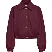 ONLY Onlnancy life collar jacket cc otw bordeaux