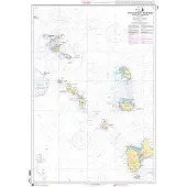 Shom Anguilla-guadalupe Marine Charts Transparant 84 x 120 cm