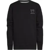 Petrol Industries rechtvallende sweater met print - zwart Printopdruk - maat 164