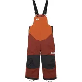 Helly Hansen Rider 2 Ins Bib, skibroeken, junior, bruin