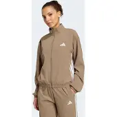 Adidas Dames trainingsjack Workout Essentials 3-Stripes | Maat S