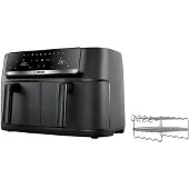 Bosch Friteuse sans huile Series 4 Double Drawer Air Fryer MAFD440B1 9 L 2500 W Noir