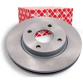 FEBI BILSTEIN Remschijf 12578, voorkant, geventileerd , 1 Stuk