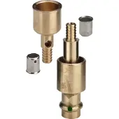 Viega Sanitair installatiemateriaal, Smartloop tilslutningssæt 28 x 12 mm rødgods