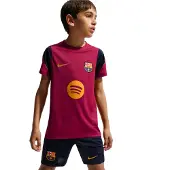 Nike FC Barcelona Strike Trainingsshirt 2026-2027 Kids Rood Donkerblauw Geel