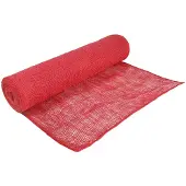 vidaXL Jute Roll 50 x 5000 cm Rood