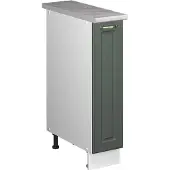 Vicco Apotheekkast Fame-Line Groen-Goud Landhuis/Wit 20 cm, WB Marmer, Model 62074