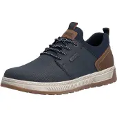 Rieker Heren Slipper Extra Wijd H Elastiek RiekerTEX 37050-15 Blue