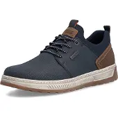Rieker Heren Slipper Extra Wijd H Elastiek RiekerTEX 37050-15 Blue