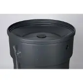 Homesaver Regenton met plantenbak – 320 liter – Antraciet – Kunststof – Compleet