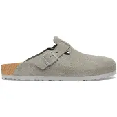 Birkenstock Boston suède smal voetbed unisex instapper