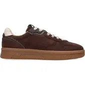Maruti Sneakers laag 'Yale Emboidery' donkerbruin