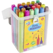 Moxy Dual Markers Fluor 24 Stuks In Box Verschillende verschillende Stift
