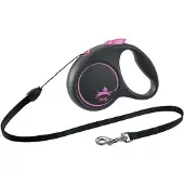 Flexi Zwarte Design S Verlengbare Riem 5 M