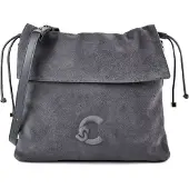 Coccinelle Lidia Suede Bim - Schoudertas 34 cm (stove/stove)