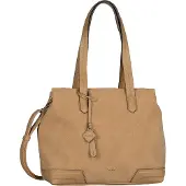 Gabor schoudertas Cira Zip Shopper Camel Lichtbruin