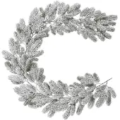 Clayre & Eef Kerstboom Wit Kunststof