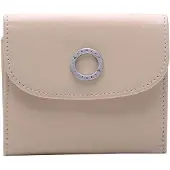 Esquire Leer portemonnee Athena Little Wallet Beige