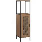 Vicco Halfhoge kast Linara Eiken/Zwart 30 x 110 cm, Model 60735