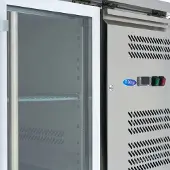 Maxima Koelwerkbank - 417 L - 180 cm - 3 Glazen Deuren