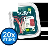 Yarrah 20x cat bio alu grainfree brokjes rund 100gr