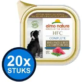 Almo Nature 20x HFC dog alu complete rund&bonen 85gr