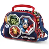 KARACTERMANIA Avengers 3d Assemble 20x26x10 Cm Lunchzak Blauw Kinderen