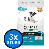 Schesir 3x hond dry maintenance small ham 2kg